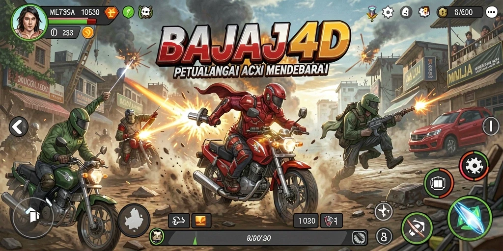 Tangkapan layar BAJAJ4D menampilkan aksi seru dalam permainan.
