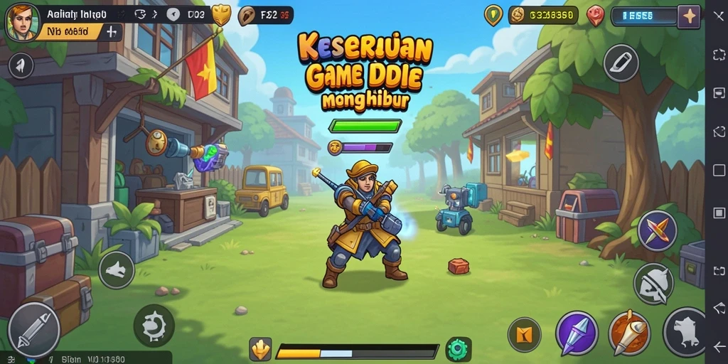 Tampilan gameplay F32 yang menawan dan mengasyikkan.