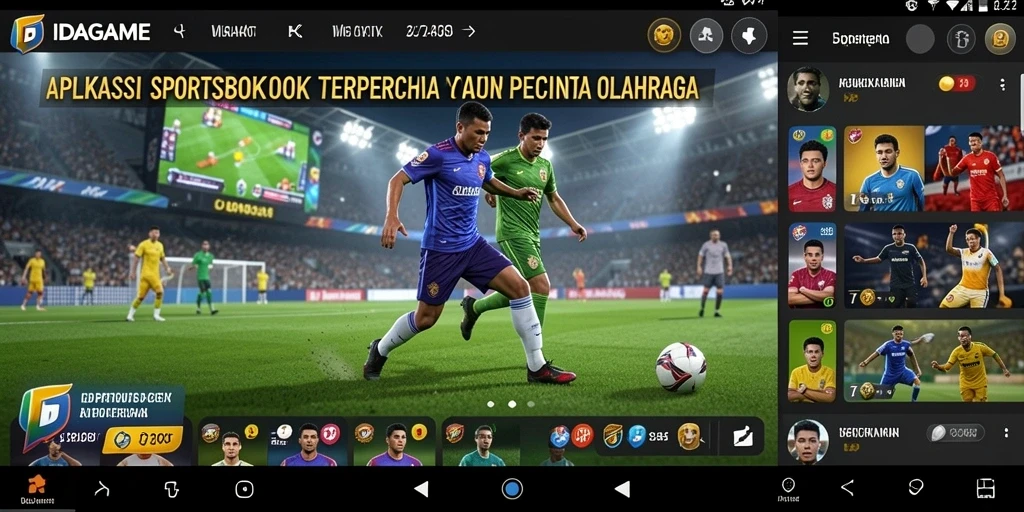 Screenshot IDAGAME menunjukkan momen taruhan yang mendebarkan.