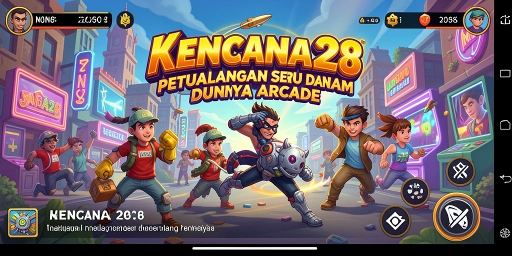 Tampilan gameplay KENCANA28 yang seru dan menantang.