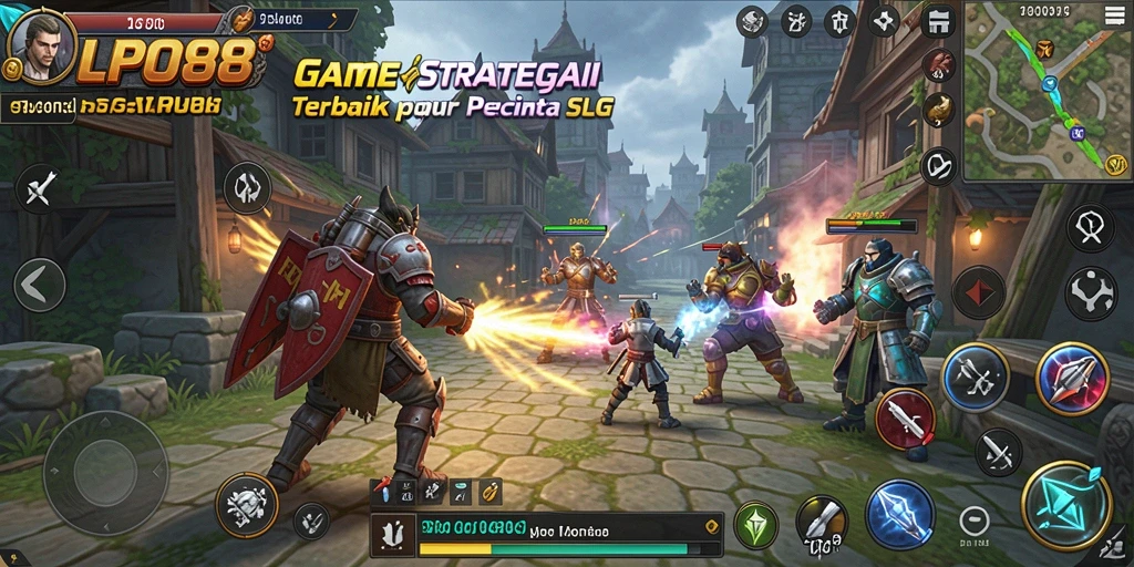 Tangkapan layar gameplay LPO88 menampilkan aksi pertempuran yang mendebarkan.