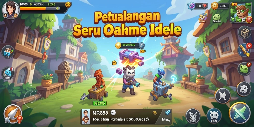 Gameplay MR888 yang mengasyikkan dan penuh aksi.