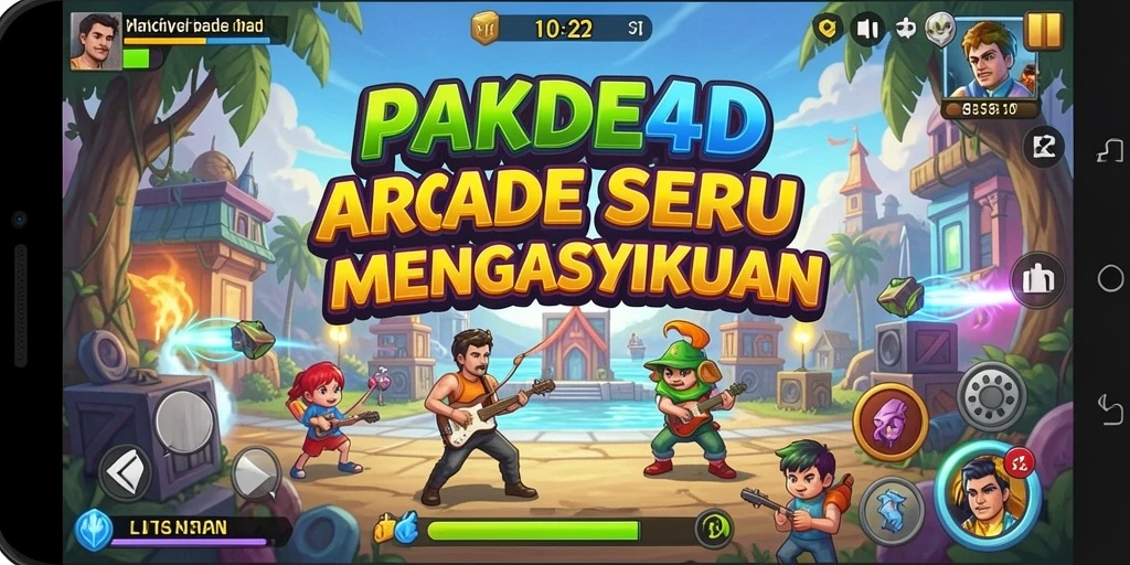 Tampilan gameplay menarik di PAKDE4D dengan grafik yang menawan.