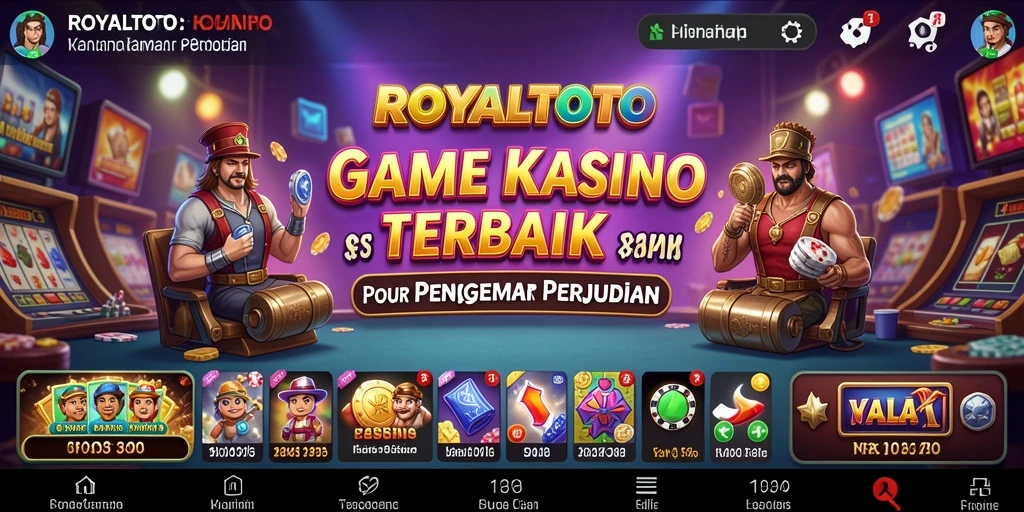 Tampilan gameplay yang seru dan menegangkan di ROYALTOTO.